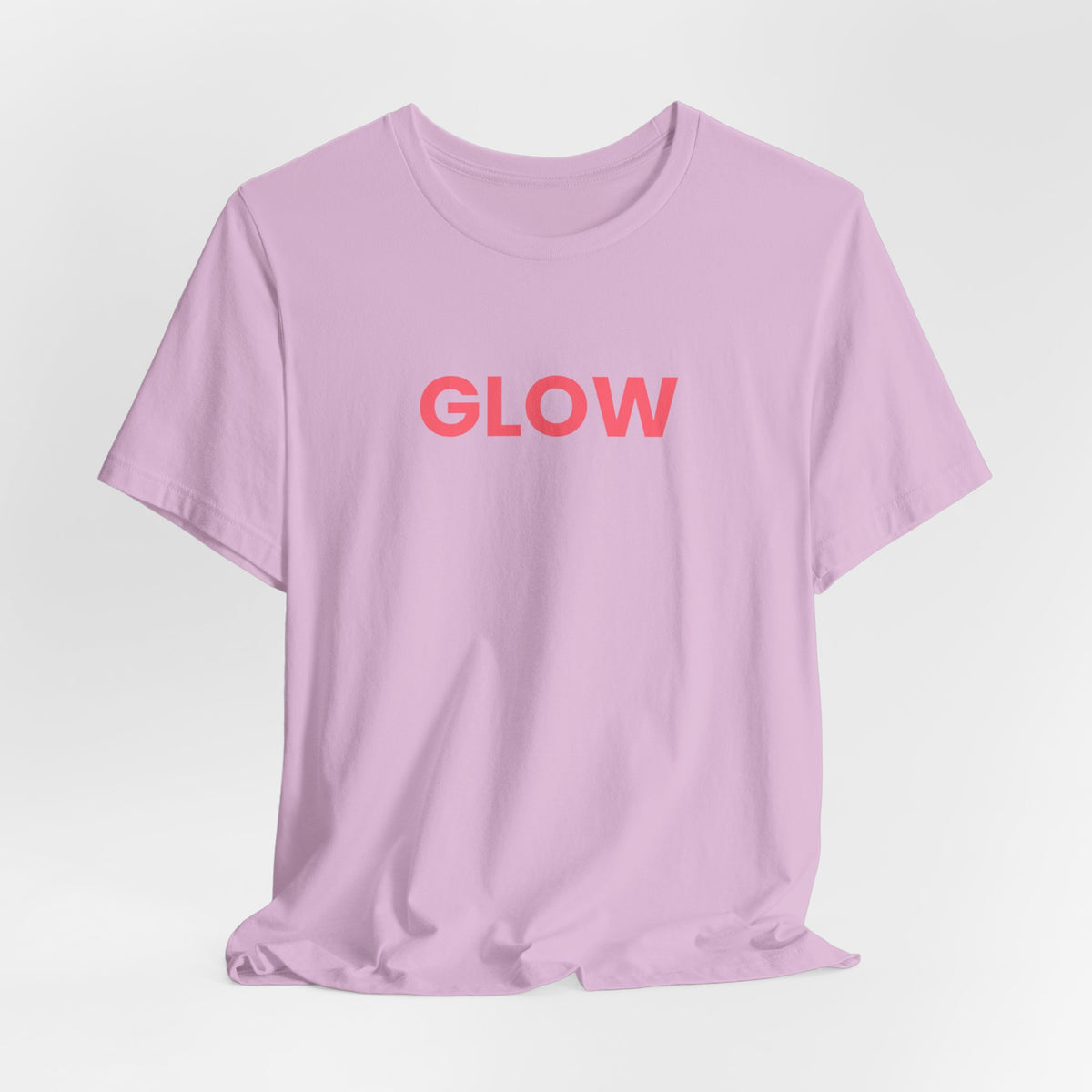 Glowwell Lavender Tee - Coral Glow Edition