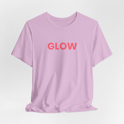 Glowwell Lavender Tee - Coral Glow Edition