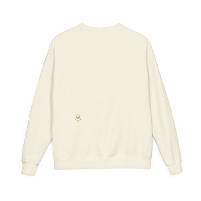 Loved Lovable Sweatshirt | Minimal Text Crewneck, Inspirational Typography