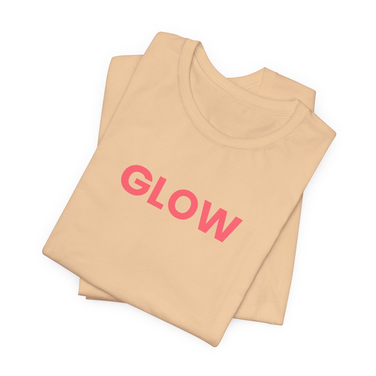 Glowwell Sand Tee - Coral Glow Edition