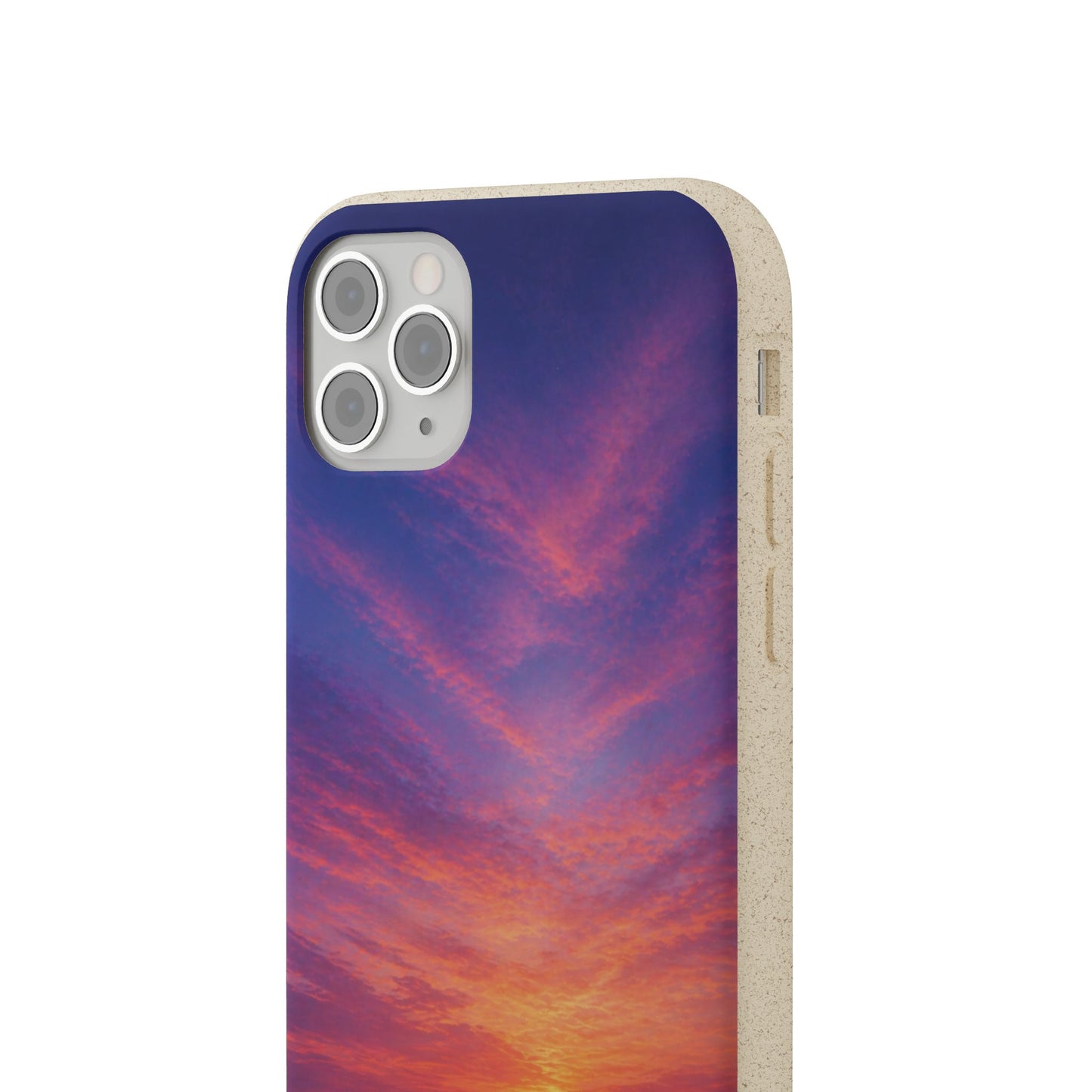 Biodegradable Phone Case – Sunset Beach Eco Phone Cover (Sunrise/Sunset Photo)
