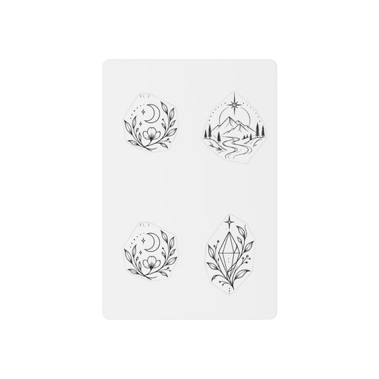 Nature & Wonder | Set of 4 Temporary Tattoos