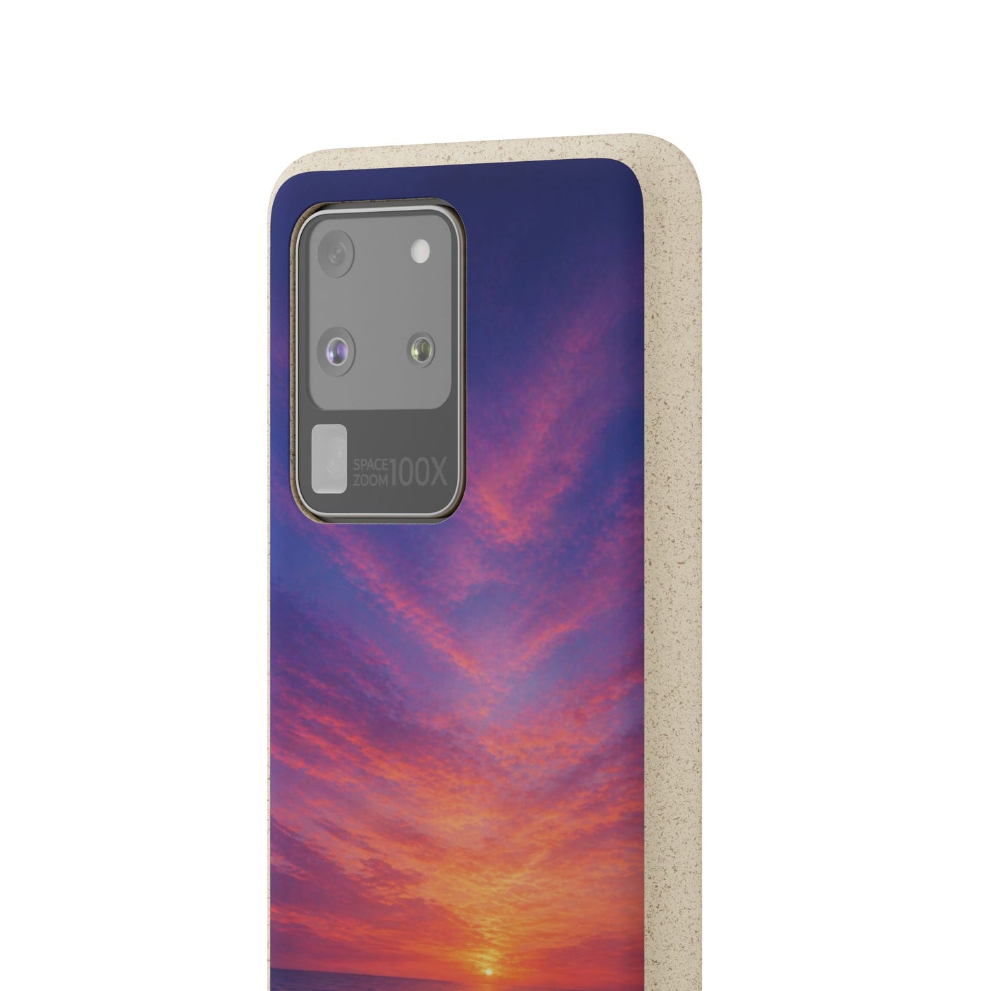 Biodegradable Phone Case – Sunset Beach Eco Phone Cover (Sunrise/Sunset Photo)