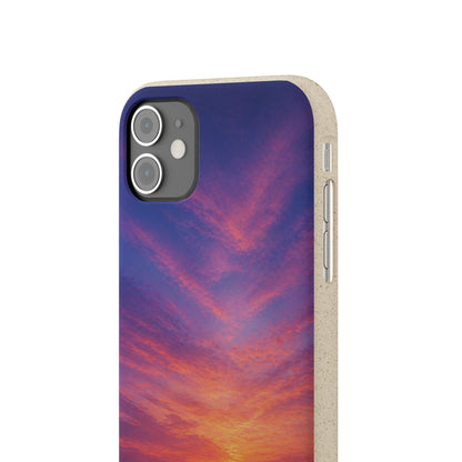 Biodegradable Phone Case – Sunset Beach Eco Phone Cover (Sunrise/Sunset Photo)