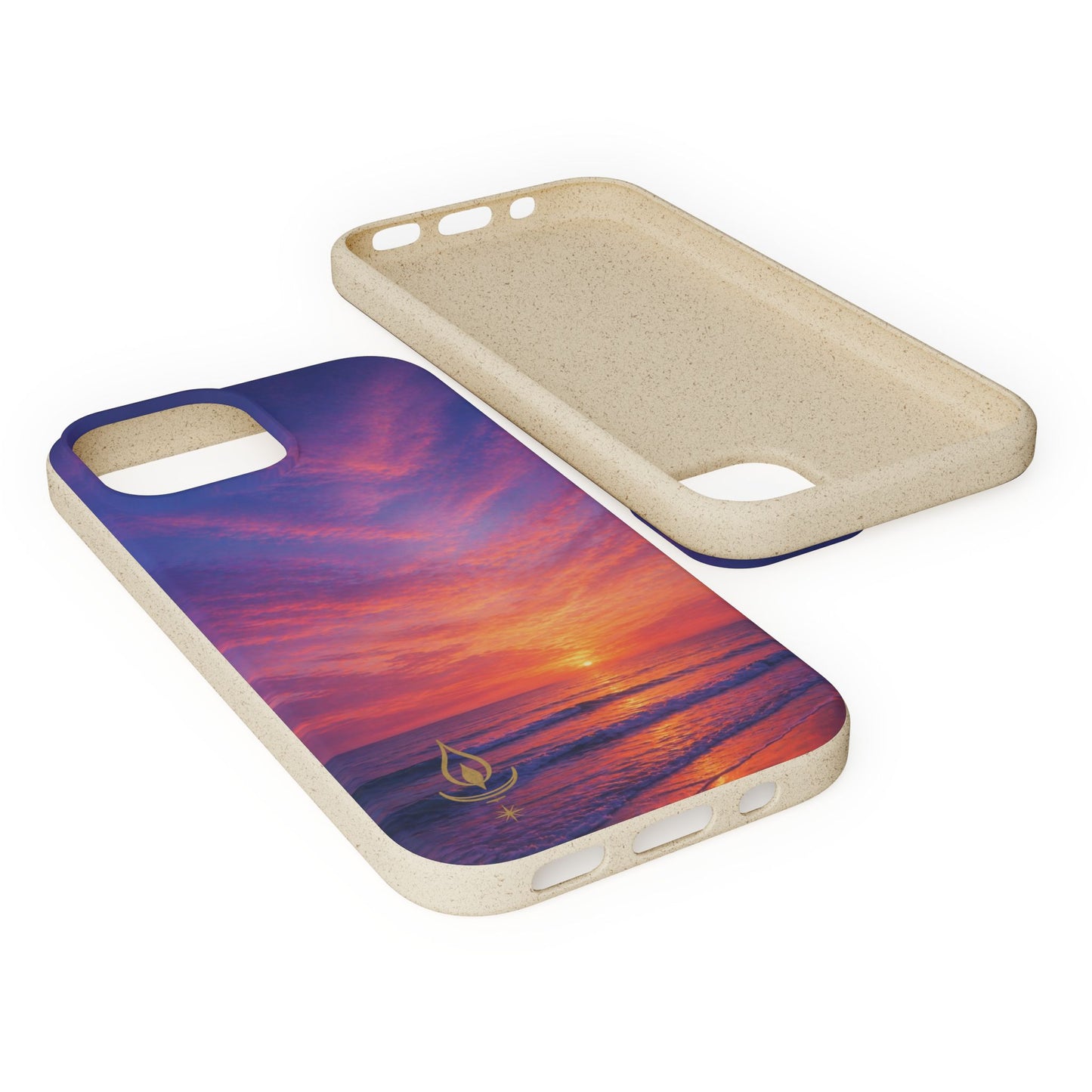 Biodegradable Phone Case – Sunset Beach Eco Phone Cover (Sunrise/Sunset Photo)