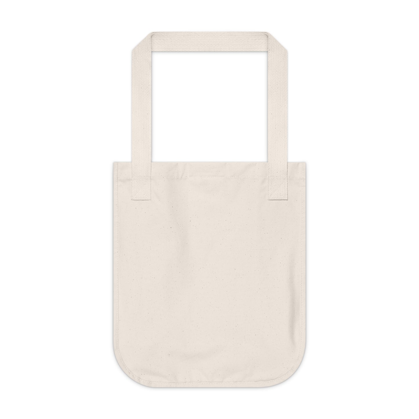 Begin Organic Canvas Tote — Minimalist 'begin' Inspirational Everyday Tote Bag