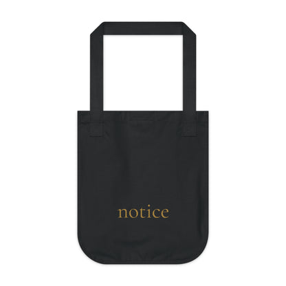 Glowwell One Word Tote - notice