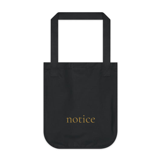 Glowwell One Word Tote - notice