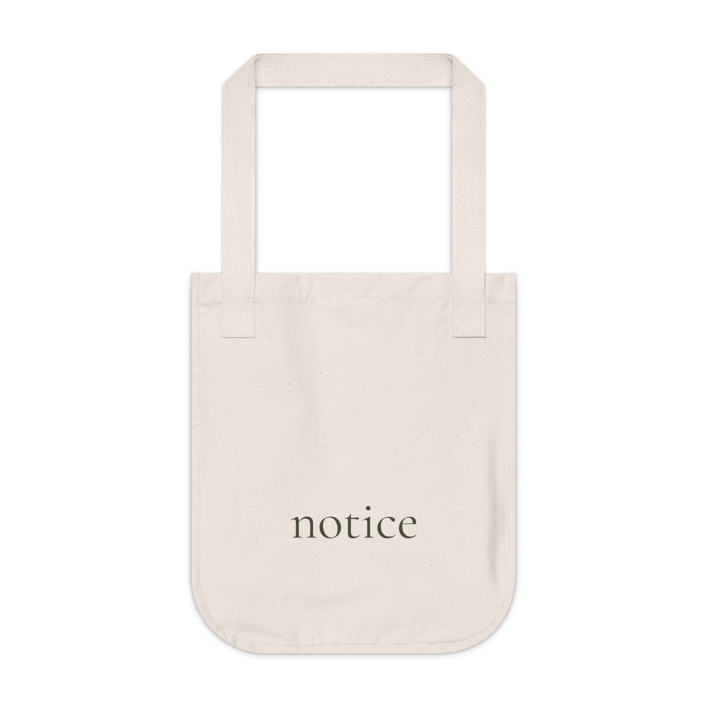 Glowwell One Word Tote - notice