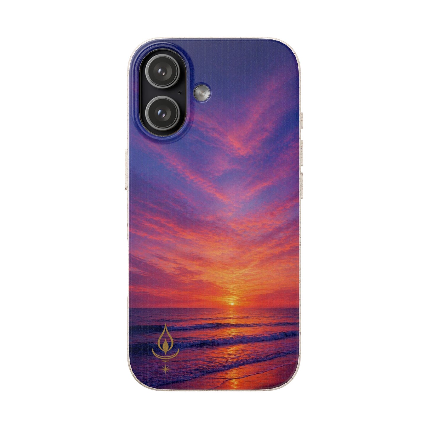 Biodegradable Phone Case – Sunset Beach Eco Phone Cover (Sunrise/Sunset Photo)