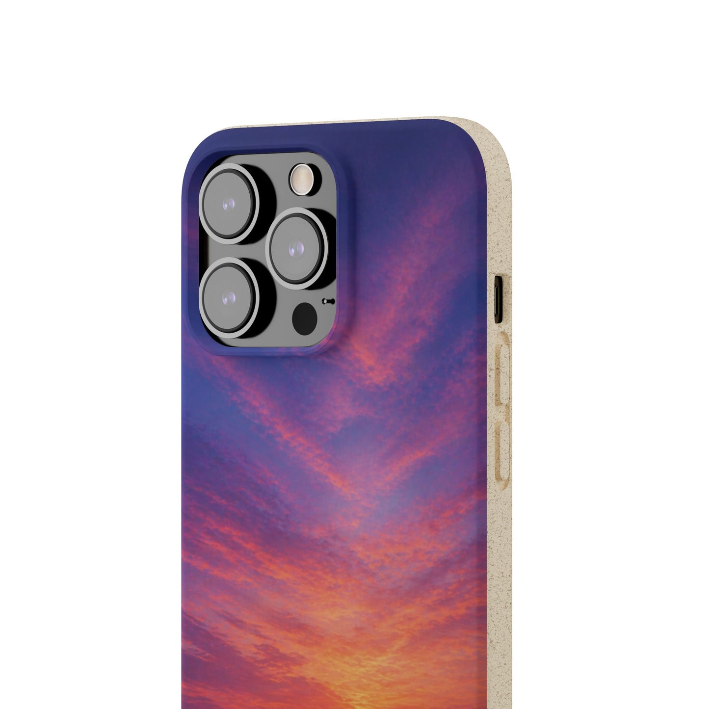 Biodegradable Phone Case – Sunset Beach Eco Phone Cover (Sunrise/Sunset Photo)