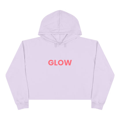 Glow Cropped Hoodie —a little glow with a  little more attitude