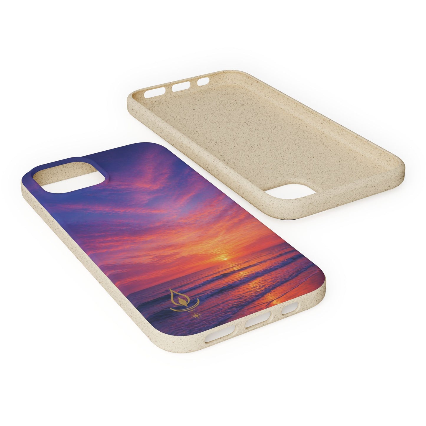 Biodegradable Phone Case – Sunset Beach Eco Phone Cover (Sunrise/Sunset Photo)