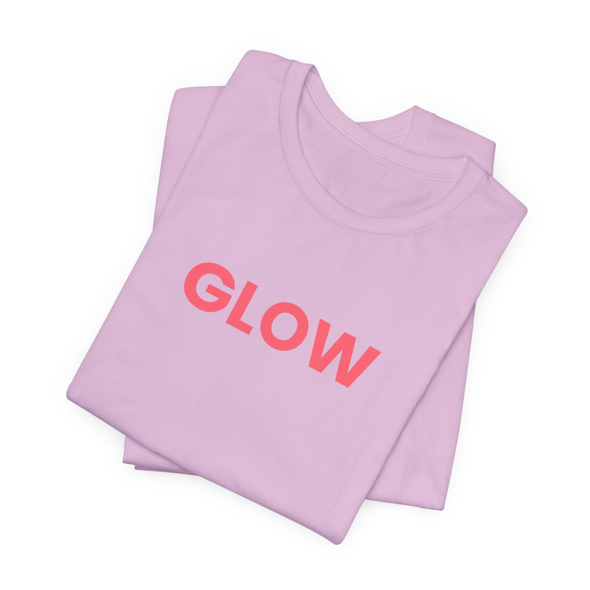 Glowwell Lavender Tee - Coral Glow Edition