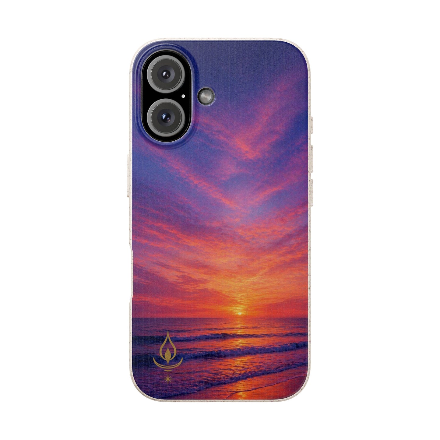 Biodegradable Phone Case – Sunset Beach Eco Phone Cover (Sunrise/Sunset Photo)