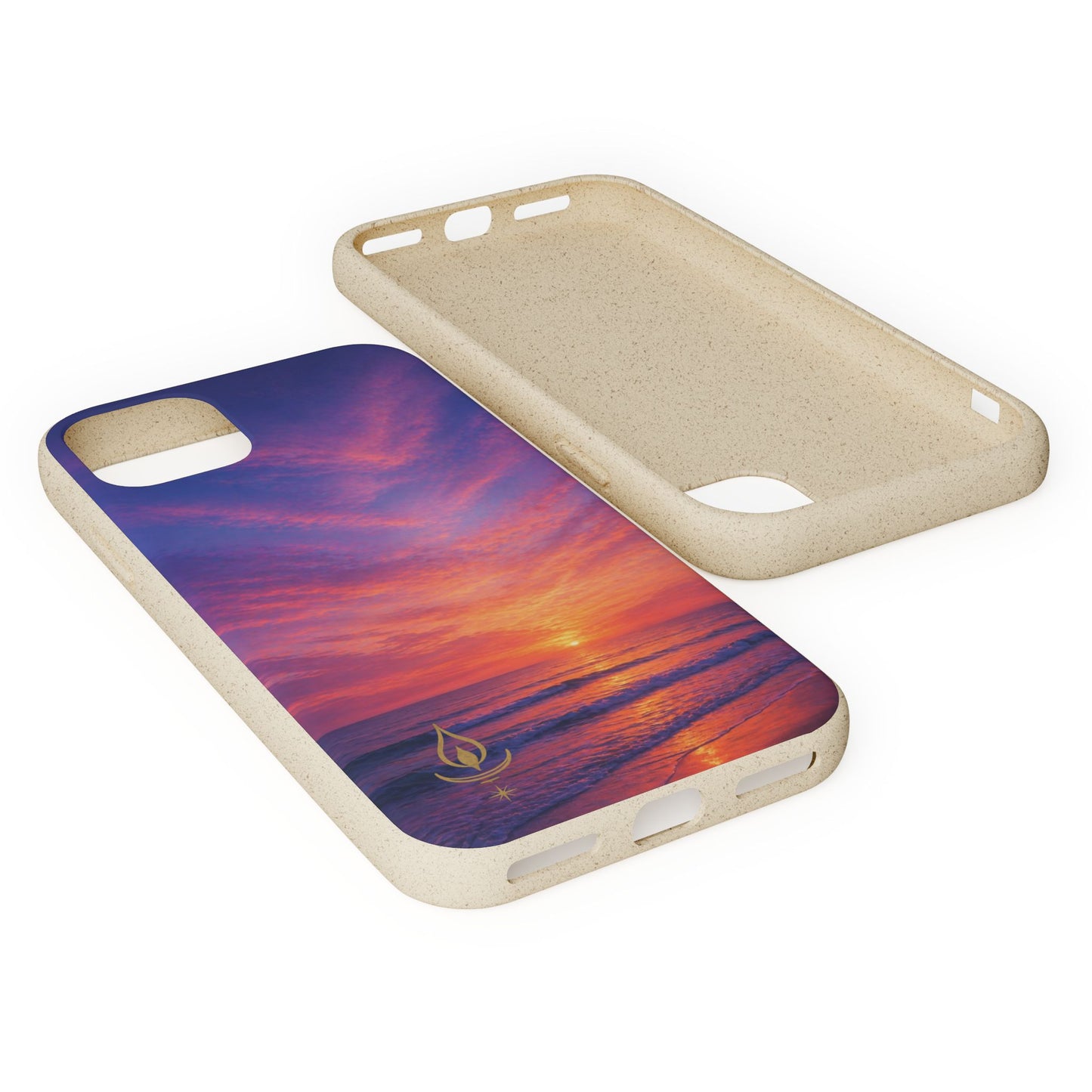 Biodegradable Phone Case – Sunset Beach Eco Phone Cover (Sunrise/Sunset Photo)
