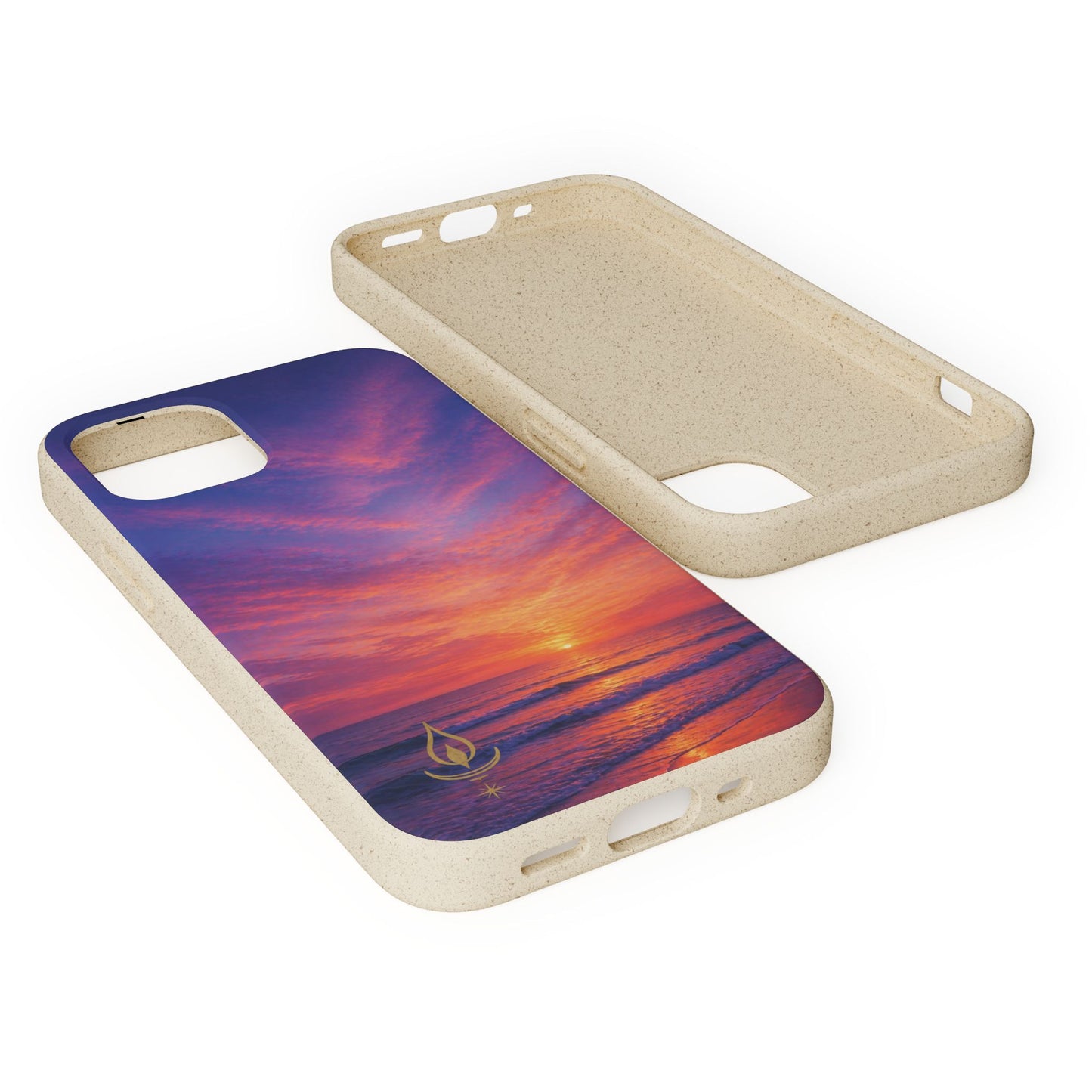 Biodegradable Phone Case – Sunset Beach Eco Phone Cover (Sunrise/Sunset Photo)