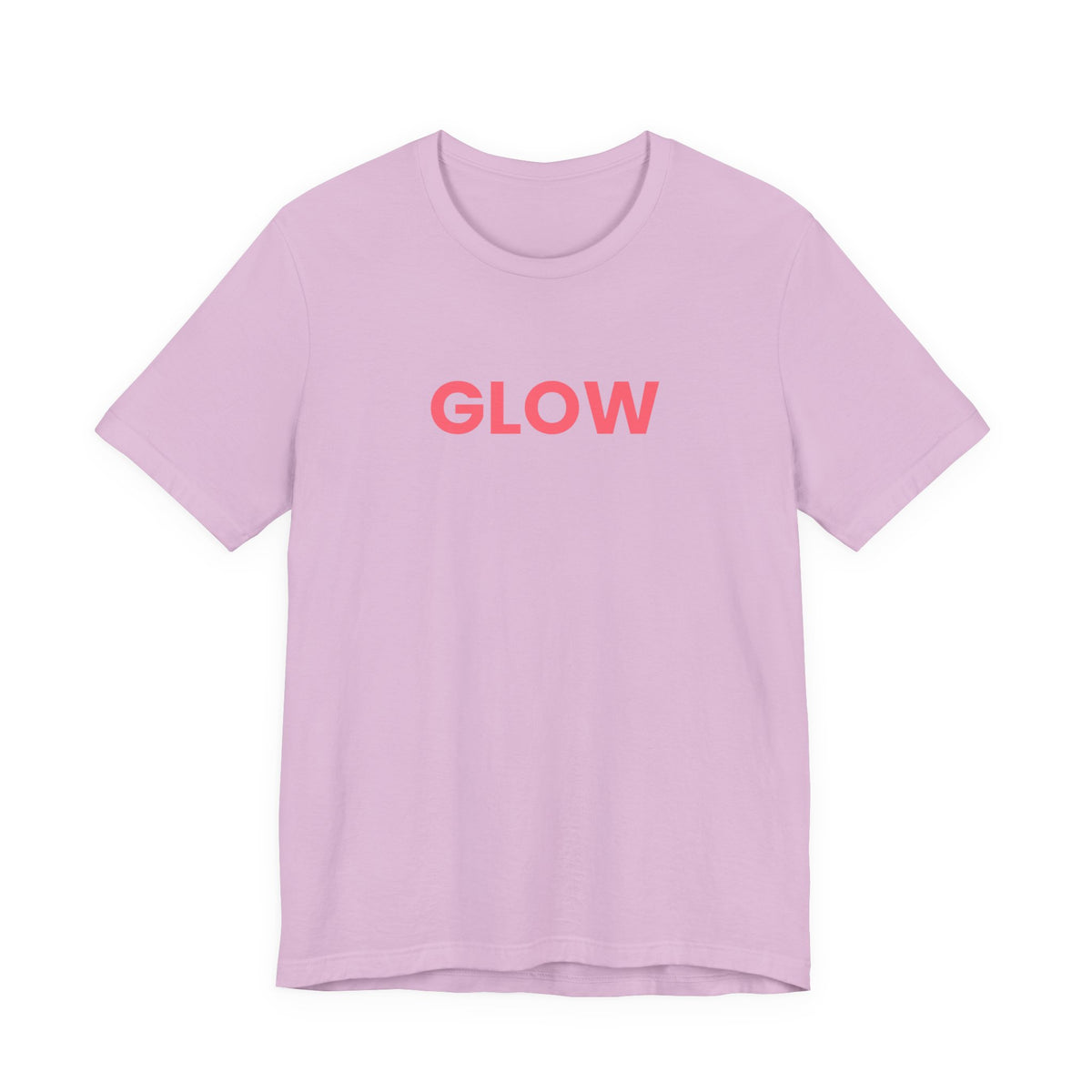 Glowwell Lavender Tee - Coral Glow Edition
