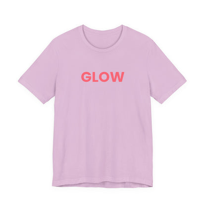 Glowwell Lavender Tee - Coral Glow Edition