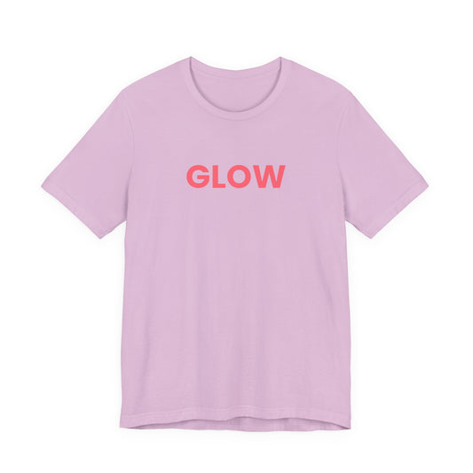 Glowwell Lavender Tee - Coral Glow Edition