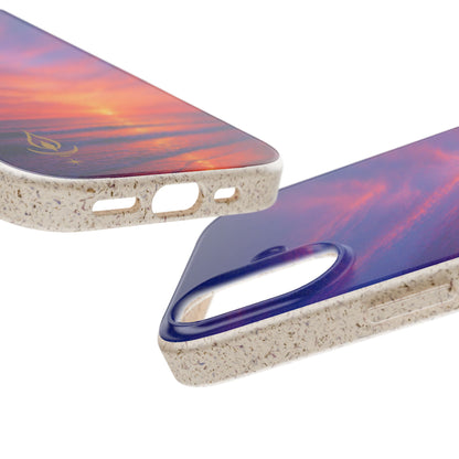 Biodegradable Phone Case – Sunset Beach Eco Phone Cover (Sunrise/Sunset Photo)