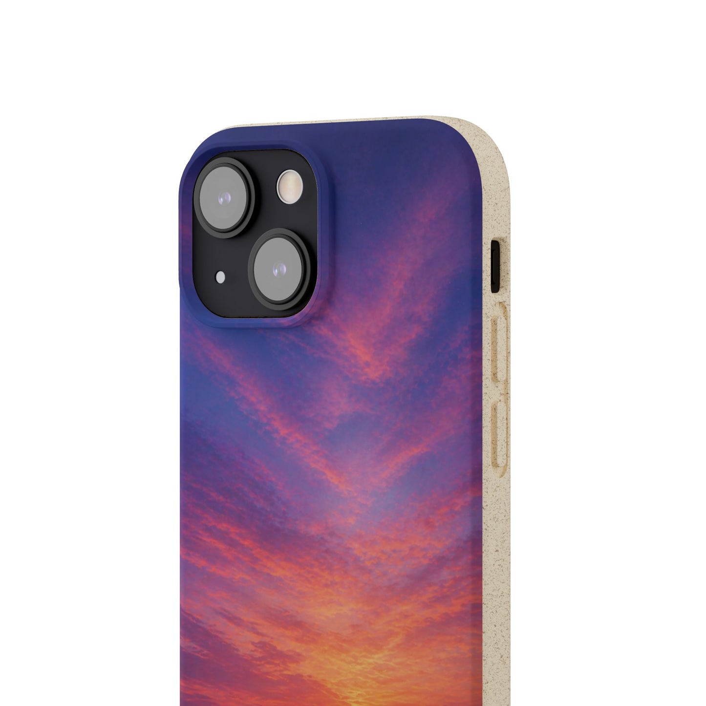 Biodegradable Phone Case – Sunset Beach Eco Phone Cover (Sunrise/Sunset Photo)