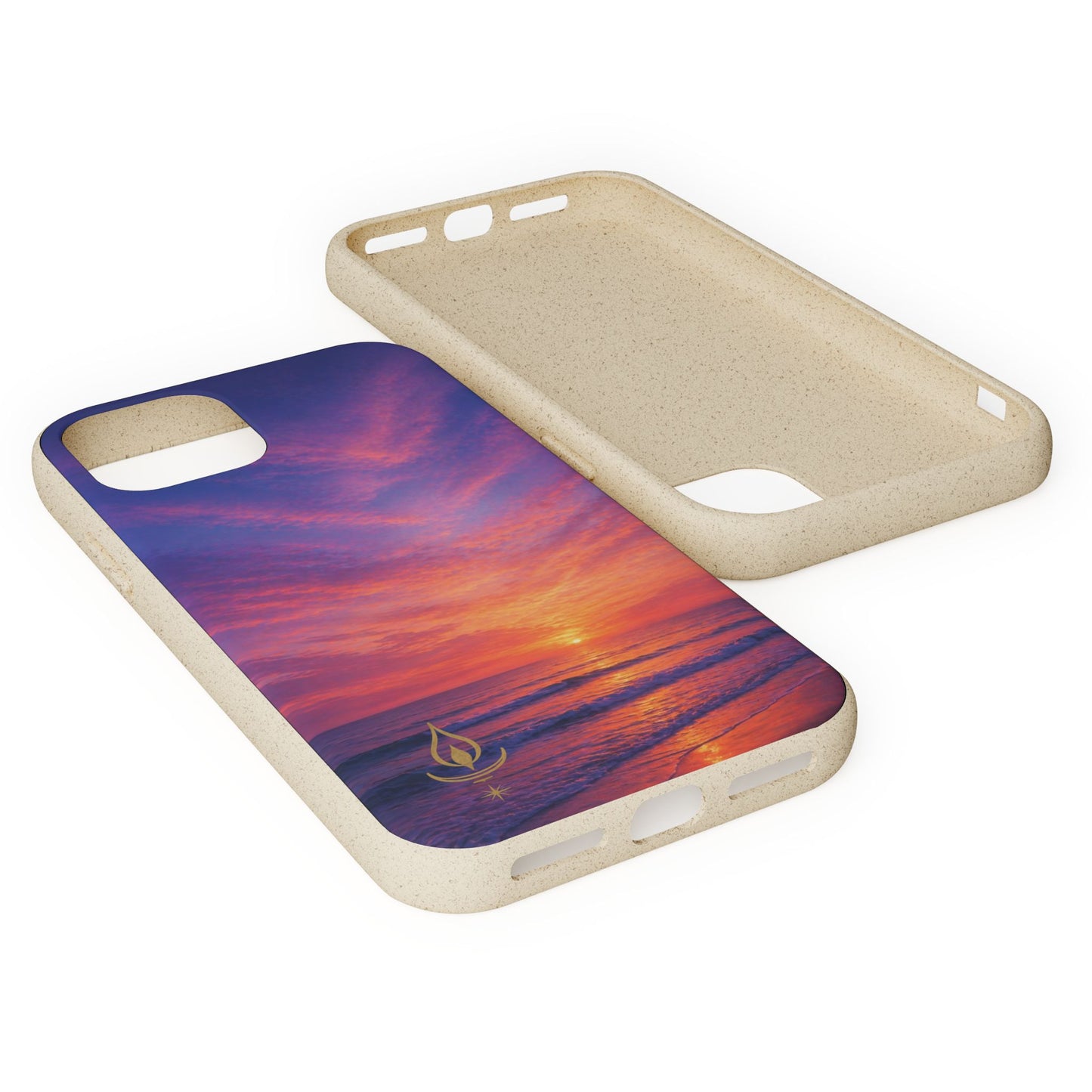 Biodegradable Phone Case – Sunset Beach Eco Phone Cover (Sunrise/Sunset Photo)