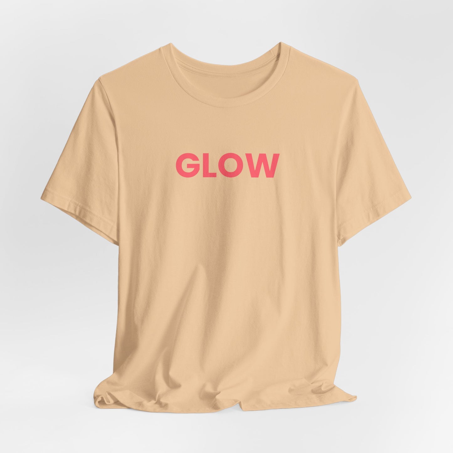 Glowwell Sand Tee - Coral Glow Edition