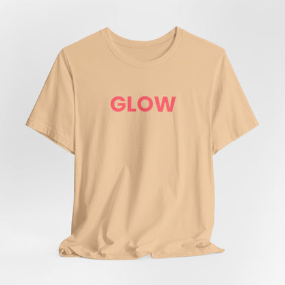 Glowwell Sand Tee - Coral Glow Edition