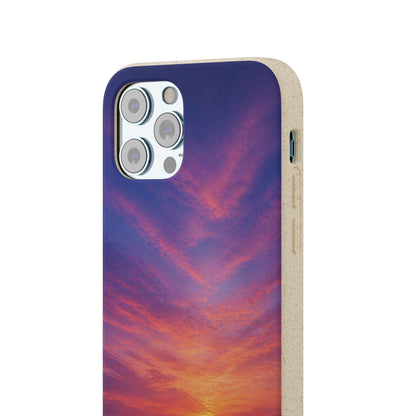 Biodegradable Phone Case – Sunset Beach Eco Phone Cover (Sunrise/Sunset Photo)