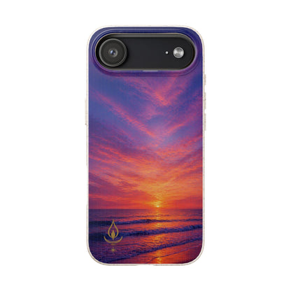 Biodegradable Phone Case – Sunset Beach Eco Phone Cover (Sunrise/Sunset Photo)