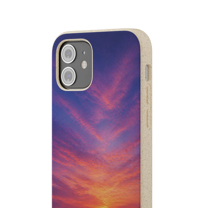 Biodegradable Phone Case – Sunset Beach Eco Phone Cover (Sunrise/Sunset Photo)