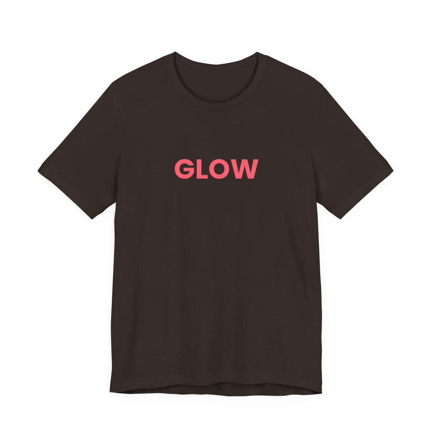 Glowwell Espresso Tee - Coral Glow Edition