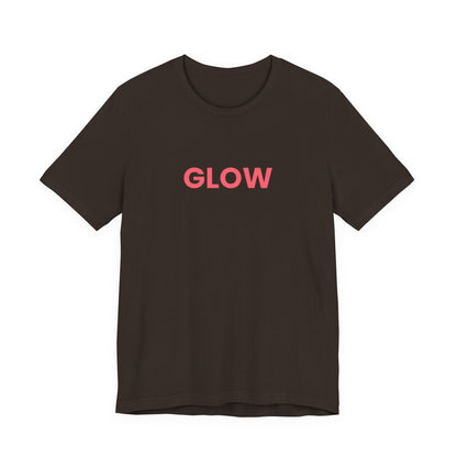 Glowwell Espresso Tee - Coral Glow Edition