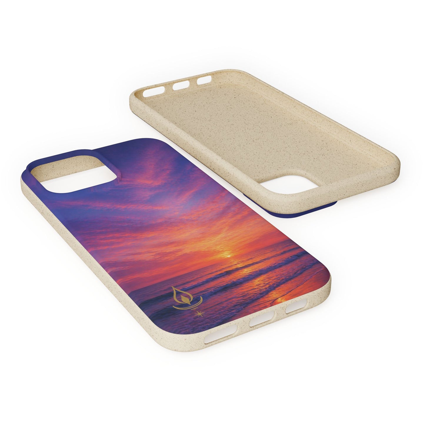 Biodegradable Phone Case – Sunset Beach Eco Phone Cover (Sunrise/Sunset Photo)