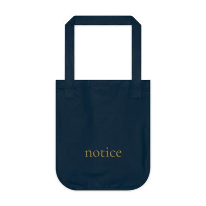 Glowwell One Word Tote - notice