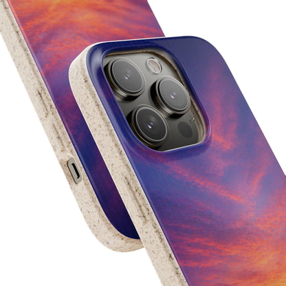 Biodegradable Phone Case – Sunset Beach Eco Phone Cover (Sunrise/Sunset Photo)