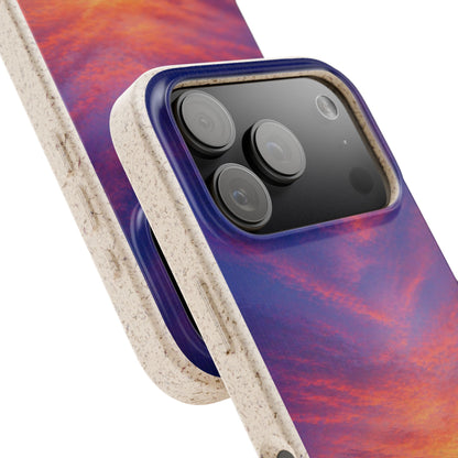 Biodegradable Phone Case – Sunset Beach Eco Phone Cover (Sunrise/Sunset Photo)