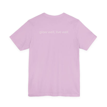 Glowwell Lavender Tee - Coral Glow Edition