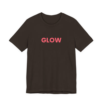 Glowwell Espresso Tee - Coral Glow Edition